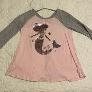 Justice 10 plus mermaid shirt